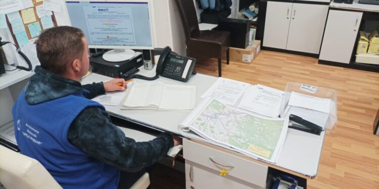 Exercițiu de simulare a producerii de inundații pe sectorul Vatra Dornei – Broșteni