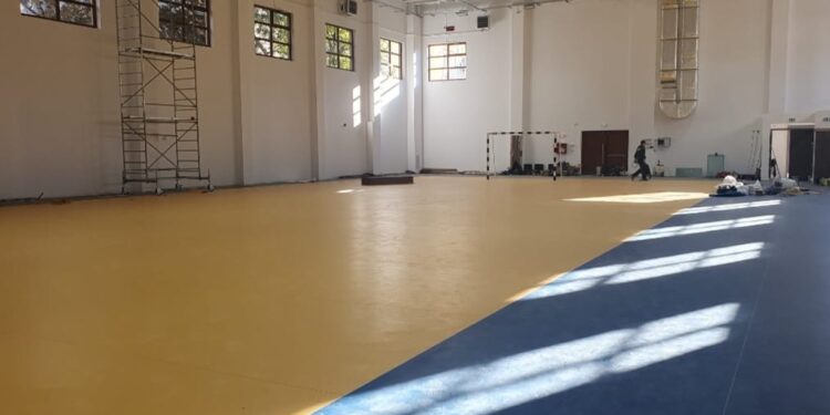 Sala de sport de la Școala Gimnazială nr. 10 din cartierul Burdujeni va fi inaugurată pe 1 decembrie (Foto)