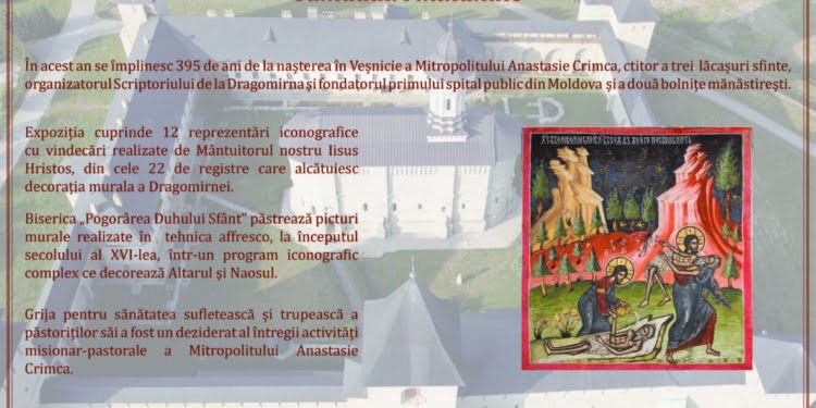 12 reprezentări iconografice cu vindecări realizate de Mîntuitorul nostru Iisus Hristos, expuse la Spitalul Clinic Județean Suceava