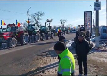 Protestatarii și-au luat camioanele și tractoarele și au plecat, prin Vama Siret se circulă normal