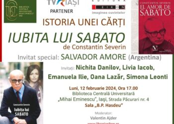 Un personaj din romanul „Iubita lui Sabato”, scris de suceveanul Constantin Severin, se va întîlni cu publicul din România