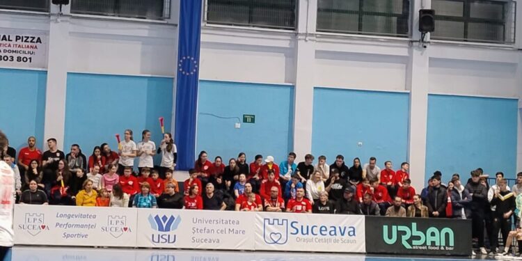 Minutul 25, poate cel mai frumos minut al partidei de handbal masculin CSU Suceava – Dinamo București (36-40) (Foto)