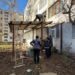 S-au demolat cuști pentru cîini și șoproane, pentru a face loc unei parcări la granița dintre Aleea Venus și Aleea Saturn (Foto)