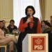 670 de doamne și domnișoare, la Consiliul Politic al Organizației de Femei a PSD Suceava, organizație condusă de Larisa Blanari. La eveniment a participat și Natalia Intotero, ministrul Familiei, Tineretului și Egalității de Șanse. La alegerile din 9 iunie, doamna Blanari va candida pentru Parlamentul European (Foto)