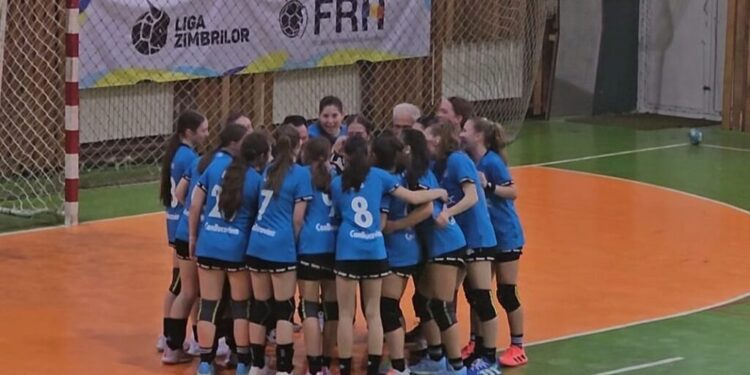 Echipa de handbal fete Junioare 3 a LPS Suceava, pe locul I în Grupa Speranțe, cu șanse mari să se califice la turneul final