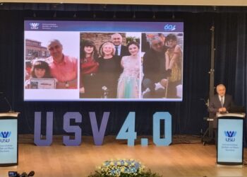 Valentin Popa a lăsat loc de ”bună ziua” la universitate și de ”bună seara” acasă