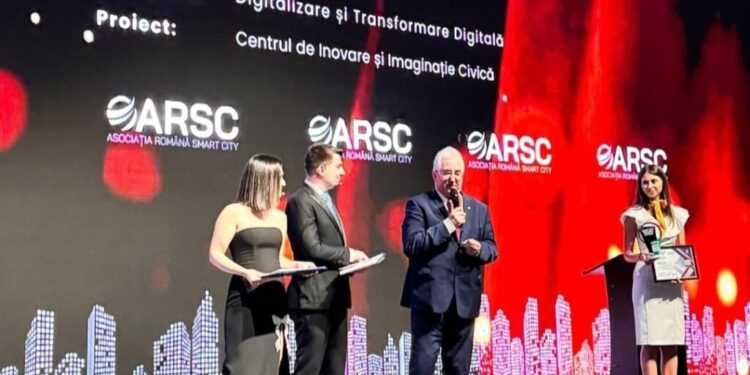 Municipalitatea suceveană, premiată la Gala Smart City Industry, la categoria digitalizare și transformare digitală (Foto)
