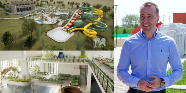 Lucian Harșovschi: Un proiect privind construirea unui aquapark urmează să fie depus. Acesta se va întinde pe 3,5 hectare (Foto)