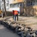 Pe strada Grigore Antipa din Burdujeni se fac lucrări de reabilitare și modernizare (Foto)