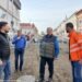 Gheorghe Flutur, din nou la Rădăuți, pentru a vedea cum merg lucrările de modernizare a zonei centrale