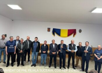 Gheorghe Flutur, la Păltinoasa, la evenimentul de lansare a candidatului pentru funcția de primar, la care au participat 300 de oameni: Sînt optimist că Mihăiță Drob va fi o mare surpriză a acestor alegeri locale