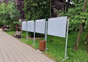 32 de puncte de afișaj electoral, în municipiul Suceava. Amenzi de la 1.000 de lei în sus, pentru afișajul în alte locuri