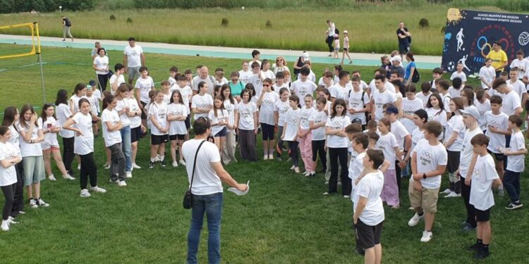 150 de elevi, la Mini-jocurile Olimpice Suceava-Paris 2024, în zona de agrement de pe malul rîului Suceava