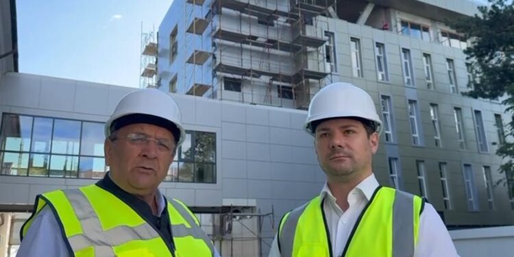 Gheorghe Flutur, de pe șantierul noului Spital de Oncologie:  În octombrie este termenul de finalizare și recepție. Practic vom dubla numărul de paturi de la 43, în pavilionul actual, la 86