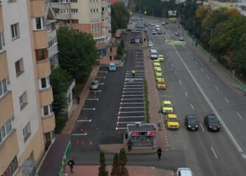 Lucian Harșovschi: În patru ani am reabilitat 125 de străzi și 5.004 locuri de parcare. Am demarat lucrările la parcarea supraterană etajată pe strada Ștefan Tomșa. Vom construi astfel de parcări în toate cartierele