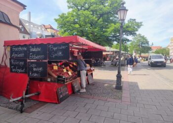 Producătorii, înghesuiți în curtea Direcției Agricole, centrul Sucevei, gol