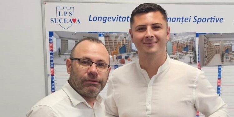 Sebastian Vicol, fost șef de promoție la LPS Suceava și fost antrenor de fotbal la Dinamo București, la echipa sub 14 ani, revine la LPS ca profesor-antrenor