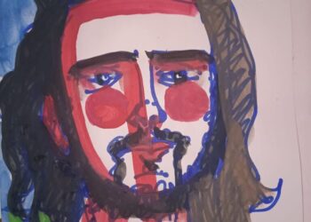 Portretul lui Fani Adumitroaie realizat de Mihai Pînzaru-PIM, pentru ediția de anul viitor a Festivalului de Blues de la Suceava