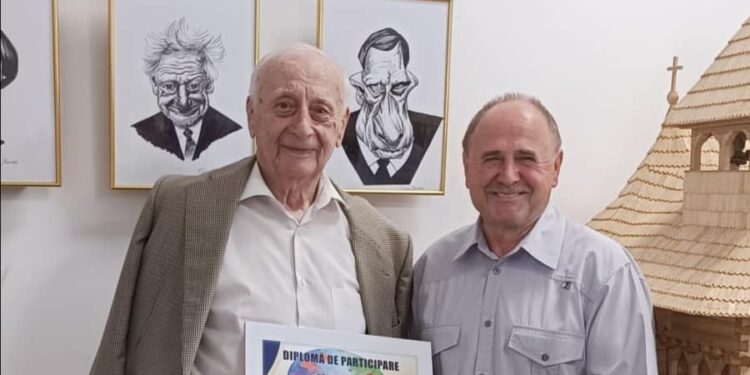 Expoziție de grafică satirică semnată de Radu Bercea, la Festivalul Internaţional de Grafică Satirică şi Literatură Umoristică „Umor la… Gura Humorului”