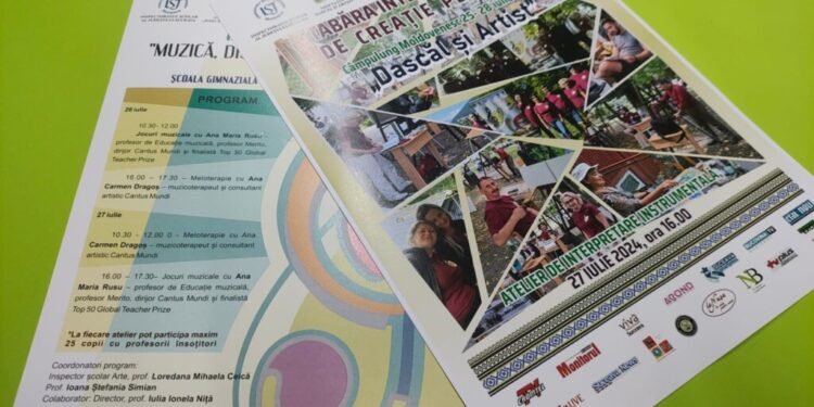 ”Dascăl și artist” și Muzică, distracție și relaxări de vară”, două tabere organizate de Inspectoratul Școlar Suceava