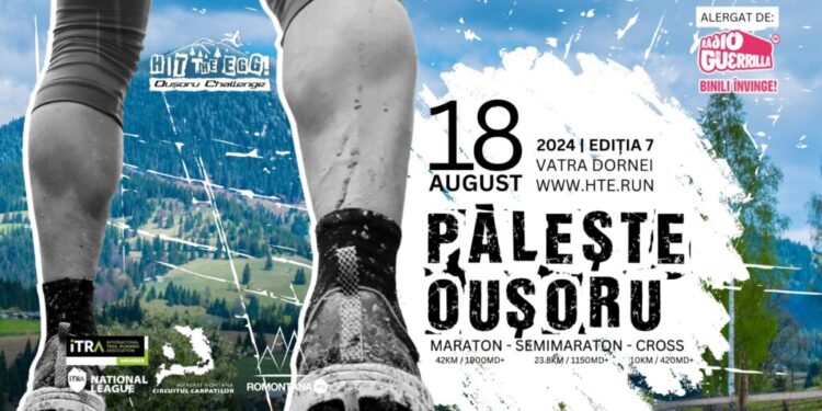 Pe 18 august, la Vatra Dornei, “Hit The Egg – Ouşoru Challenge”, o competiție de alergare montană. La organizarea evenimentului contribuie 500 de voluntari