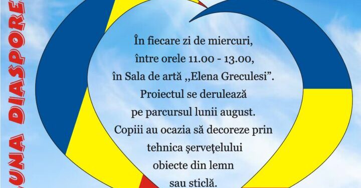 Biblioteca Bucovinei organizează ateliere de creație pentru copiii sucevenilor din Diaspora, care au venit acasă în vacanță