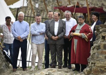 Gheorghe Flutur, la deschiderea Festivalului de Artă Medievală: Cetatea Sucevei trebuie să unească, trebuie să ne adune. Trebuie să ne simțim bine, trebuie să fim mîndri că sîntem suceveni, că sîntem români