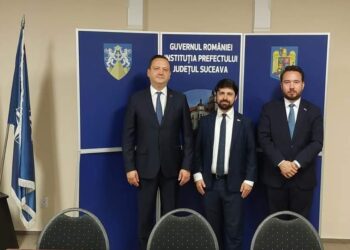 Vice-ambasadorul Israelului în România, vizită în județul Suceava. S-a discutat despre o colaborare în diferite domenii și despre identificarea surselor de finanțare pentru reabilitarea sinagogilor din Siret și Rădăuți