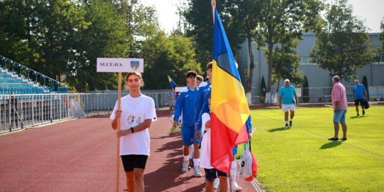 Două victorii și o înfrîngere pentru Suceava, la turneul de fotbal pentru juniori ”Patru regiuni pentru Europa”, care este găzduit de Stadionul Municipal Rădăuți