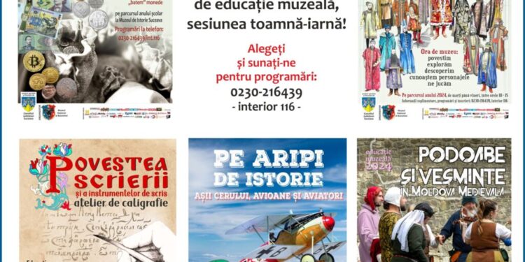 Numeroase ateliere educaționale, pentru cei mici, și nu numai, la Muzeul Național al Bucovinei. Emil Ursu: Aceste ateliere sînt, de fapt, cele care pregătesc publicul de mîine