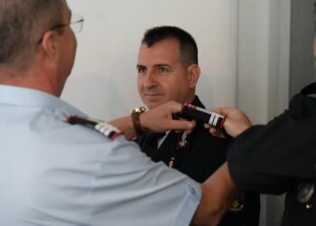 Purtătorul de cuvînt al Inspectoratului pentru Situații de Urgență Suceava, Alin Găleată, avansat la excepțional la gradul de locotenent-colonel