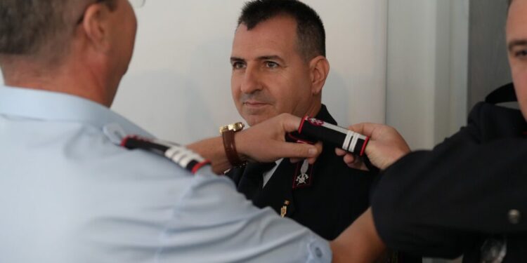 Purtătorul de cuvînt al Inspectoratului pentru Situații de Urgență Suceava, Alin Găleată, avansat la excepțional la gradul de locotenent-colonel