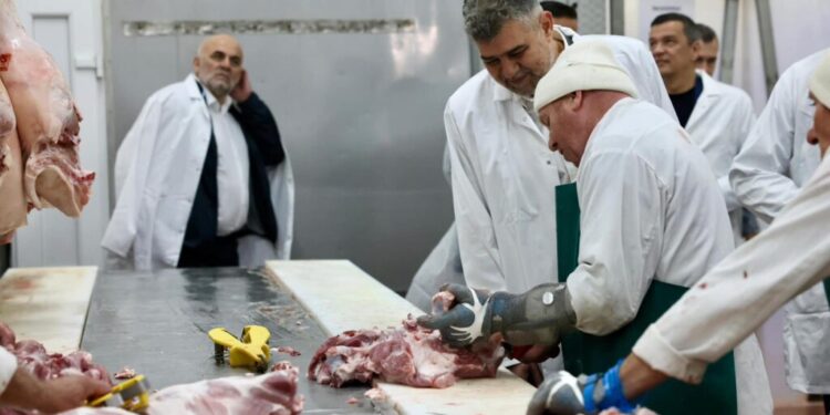 Marcel Ciolacu, la fabrica de preparate din carne ”Carpatis” Suceava: La @carpatis.ro, în Suceava, tradiția preparatelor bucovinene este dusă mai departe, din generație în generație, printr-o afacere de familie