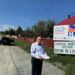 Gheorghe Flutur, pe șantierul drumului Grănicești-Satu Mare: Este așteptată de mult această investiție. Practic drumul leagă Rădăuțiul pe scurtătură de E85