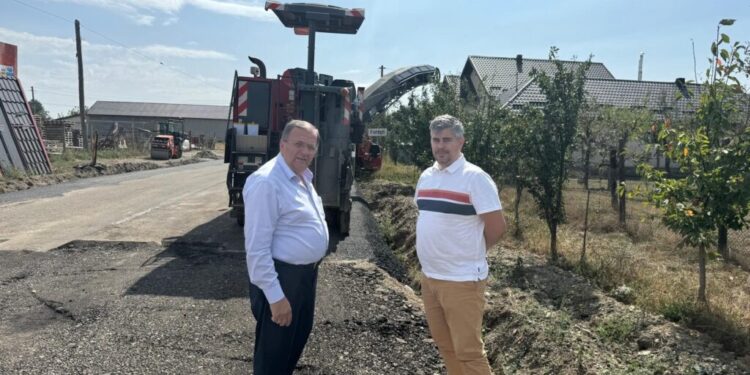 Lucrări de modernizare a drumului județean Forăști – Manolea, în cadrul unui proiect în valoare de 4,2 milioane de euro