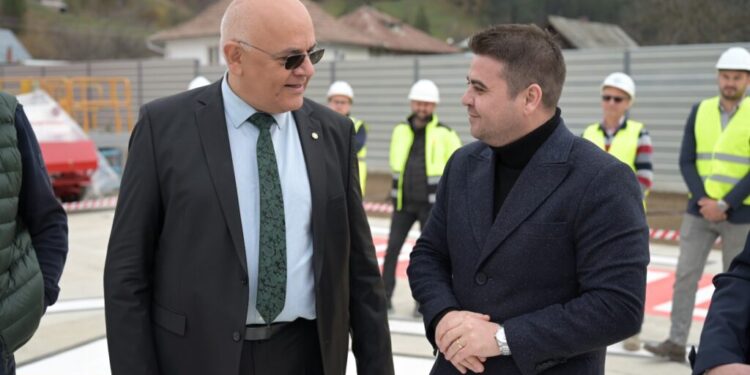 Heliportul de la Cîmpulung Moldovenesc va fi operațional în cîteva luni. Stadiul lucrărilor este de peste 90% (FOTO)