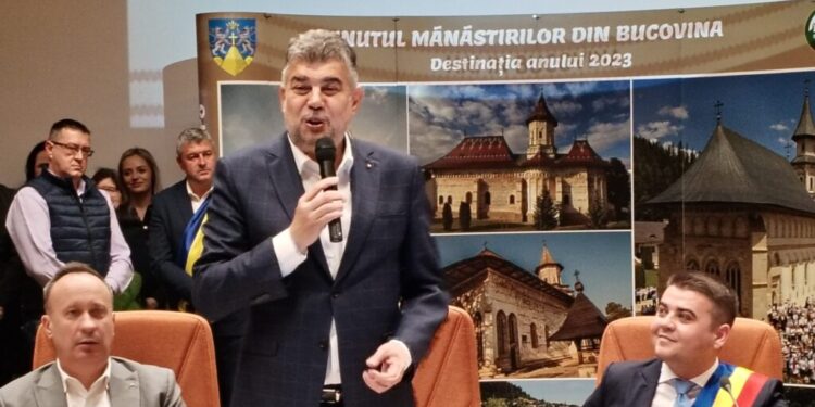 Marcel Ciolacu, la ceremonia de învestitură a lui Gheorghe Șoldan în funcția de președinte al Consiliului Județean Suceava: George este un pionier, pentru că este primul președinte de Consiliu Județean ales născut după Revoluție