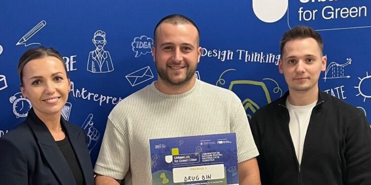 Echipa suceveană DrugBin, premiul I la la UrbanLab for Green Cities, cu un proiect privind un sistem inteligent de colectare a medicamentelor expirate