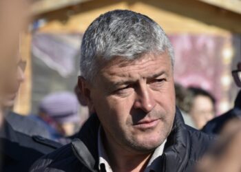 Primarul Fălticenilor, Cătălin Coman, la Tîrgul Mărului: Rolul acestei sărbători este de a promova ceea ce avem mai bun și mai frumos (Foto)