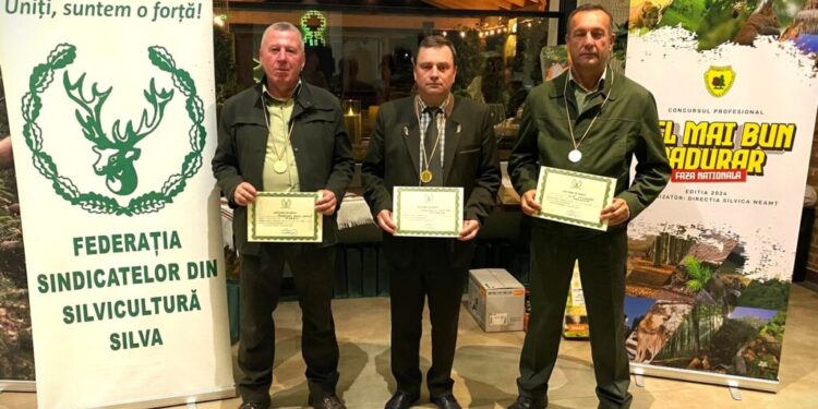 Cristian Hrehorciuc, de la Direcția Silvică Suceava, cel mai bun pădurar din țară