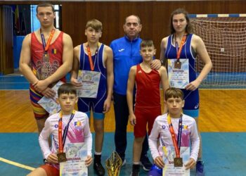 Luptătorii de greco-romane de la LPS Suceava, pregătiți de Valerică Gherasim, au obținut cinci medalii la Campionatul Național