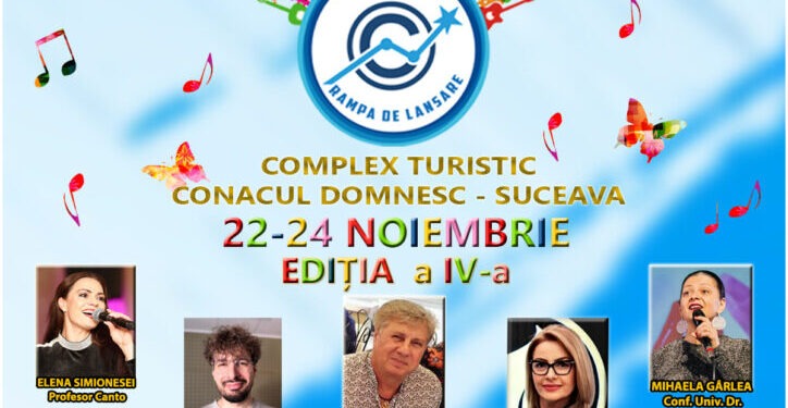 ”Rampa de lansare” a copiilor pasionați de muzică, între 22 și 24 noiembrie, la Suceava. Festivalul – concurs ”are ca scop promovarea Bucovinei și a tradițiilor din Bucovina”