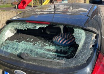 Trei indivizi cu fețele acoperite au vandalizat zeci de mașini parcate în cartierul Burdujeni