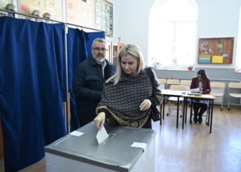 George Mîndruță, la vot, cu soția: România are nevoie de un lider care să unească și să vină cu soluții reale pentru oameni