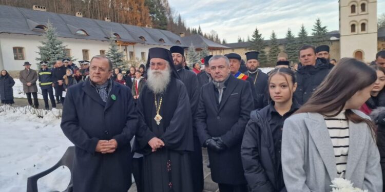 Gheorghe Flutur, la Mănăstirea Putna, la programul dedicat Zilei Bucovinei