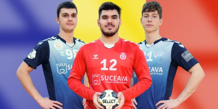 Trei handbaliști suceveni, în naționala de tineret a României, pentru meciurile de pregătire cu Polonia