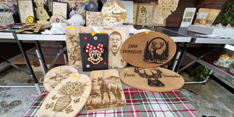 La Vatra Dornei funcționează pîrtiile și patinoarul, și s-a deschis ”Tîrgul de Iarnă”