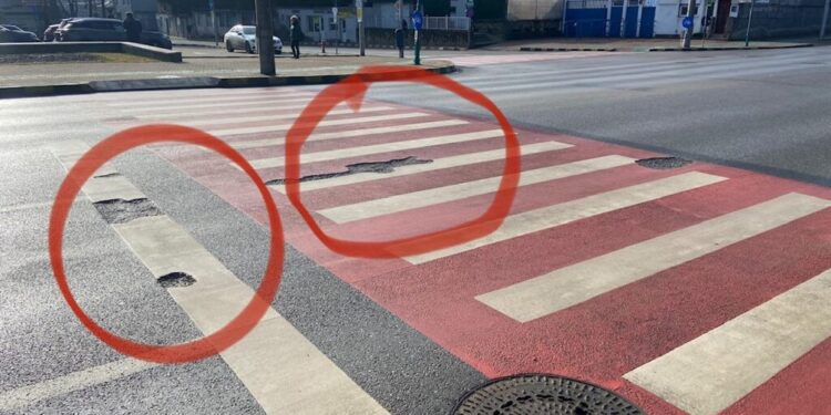 După primarul Rîmbu, și viceprimarul Cușnir îi roagă ceva pe oameni: Semnalați toate gropile care apar pe bulevardul principal al Sucevei