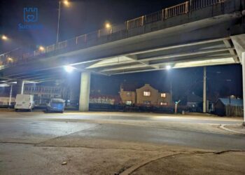 Zona de sub pasarela Ițcani și trecerile de pietoni de pe strada Gheorghe Doja au fost mai bine iluminate