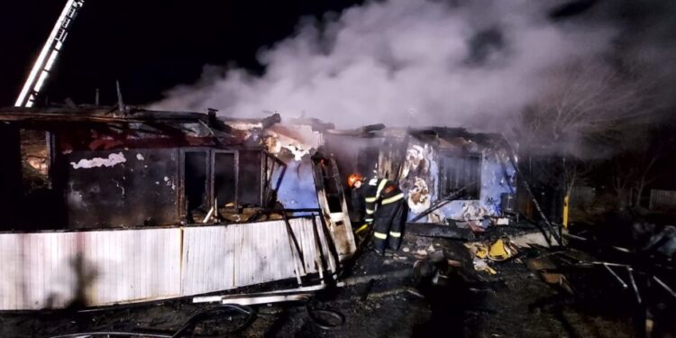 53 de incendii în 10 zile, pe fondul gerului și a suprasolicitării sistemelor de încălzire